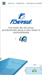 Mobile Screenshot of fibersul.com.br